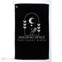Holding Space For Every Birth Midwifery Doula L&D Nurse Team  Golf Towel thumb 0
