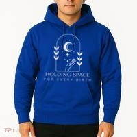 Holding Space For Every Birth Midwifery Doula L&D Nurse Team  Hoodie thumb 2