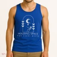 Holding Space For Every Birth Midwifery Doula L&D Nurse Team  Tank Top thumb 3