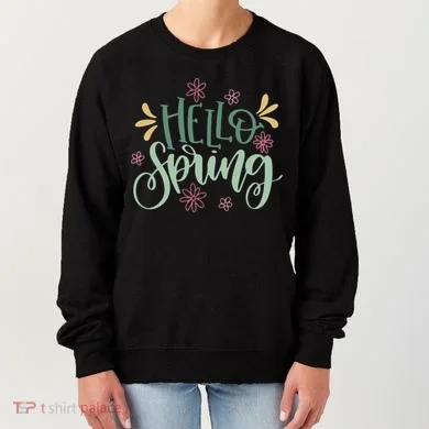 Hello Spring Flowers Women's Sweatshirt