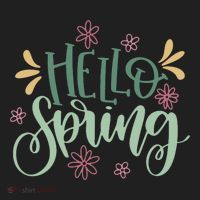 Hello Spring Flowers Women's Sweatshirt thumb 2