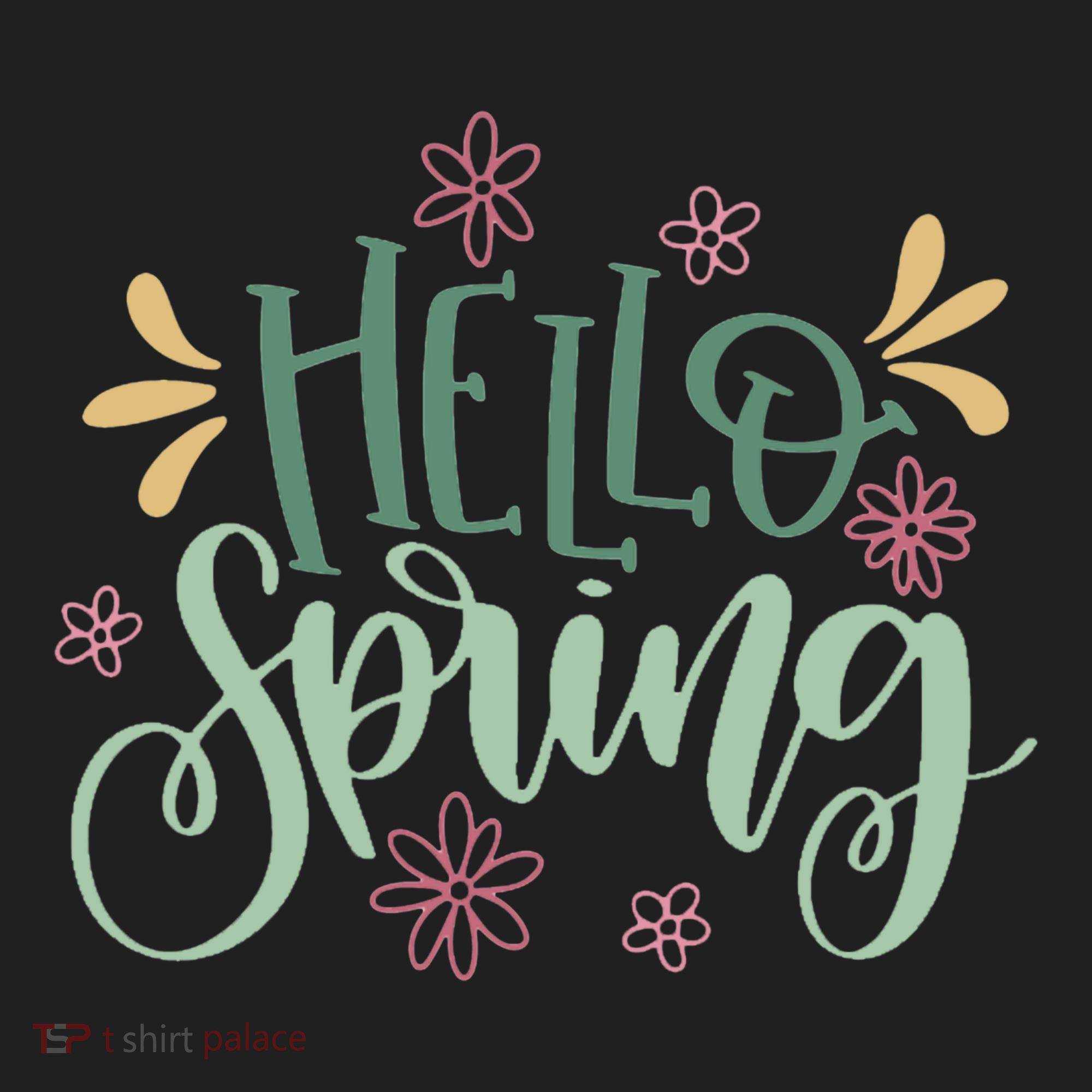 Hello Spring Flowers Women's Sweatshirt