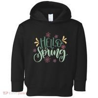 Hello Spring Flowers Toddler Hoodie thumb 0