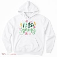 Hello Spring Flowers Hoodie thumb 0