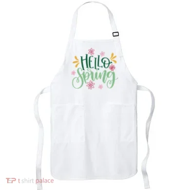 Hello Spring Flowers Apron