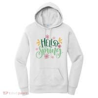 Hello Spring Flowers Women's Hoodie thumb 0