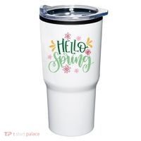 Hello Spring Flowers Tumbler thumb 0