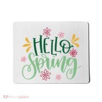 Hello Spring Flowers Mousepad thumb 0
