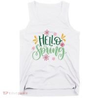 Hello Spring Flowers Tank Top thumb 0