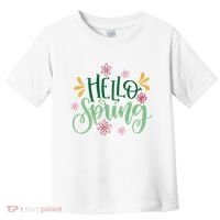 Hello Spring Flowers Toddler T-Shirt thumb 0