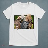 Horses Selfie Funny T-Shirt thumb 5