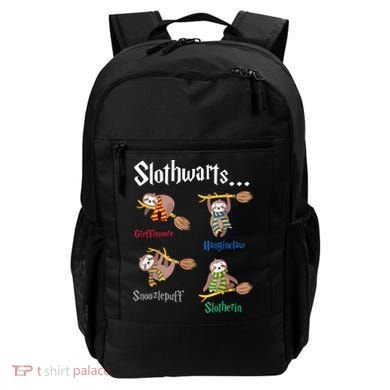 Harry Slothwarts Funny Birthday Gift Sloth Backpack