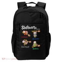 Harry Slothwarts Funny Birthday Gift Sloth Backpack thumb 0