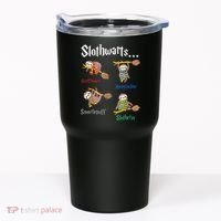 Harry Slothwarts Funny Birthday Gift Sloth Tumbler thumb 0