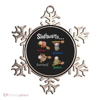 Harry Slothwarts Funny Birthday Gift Sloth Ornament