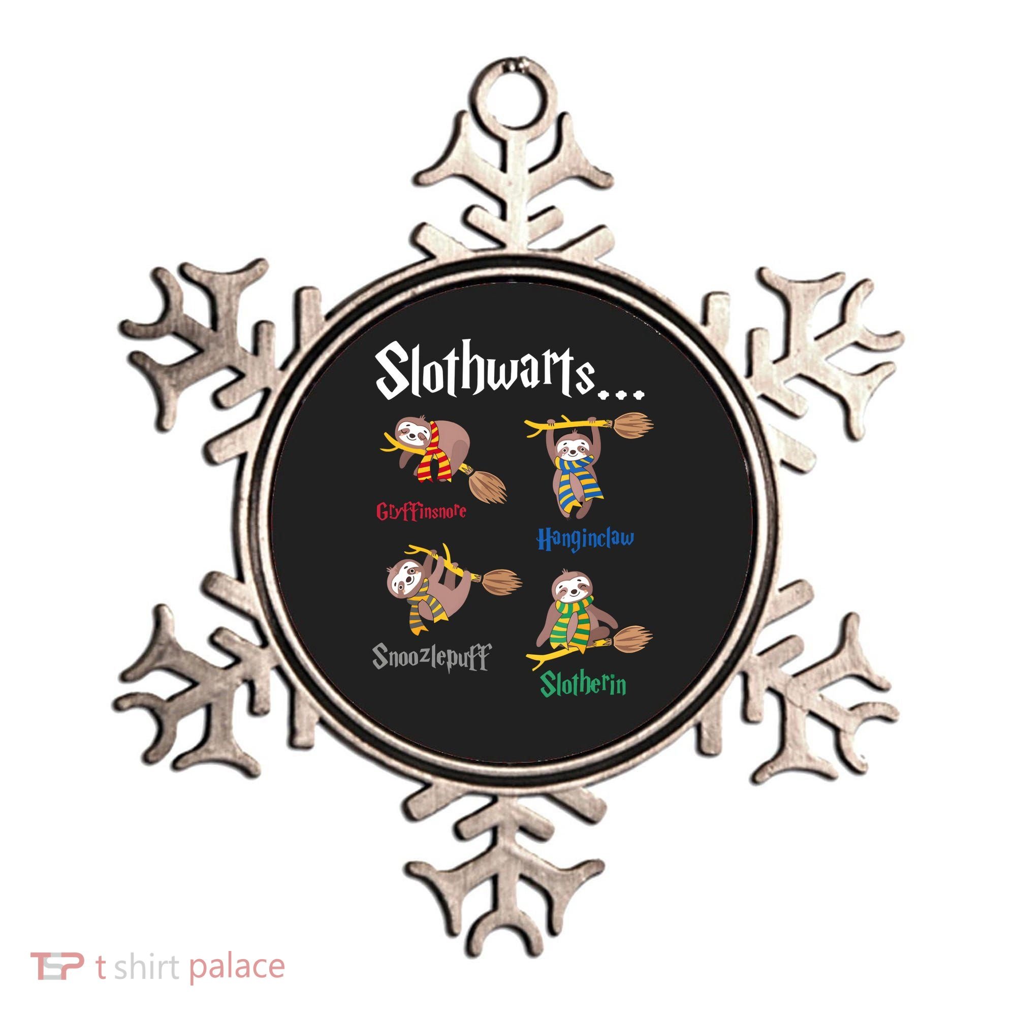 Harry Slothwarts Funny Birthday Gift Sloth Ornament