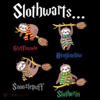 Harry Slothwarts Funny Birthday Gift Sloth Ornament thumb 1