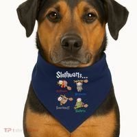 Harry Slothwarts Funny Birthday Gift Sloth USA-Made Doggie Bandana thumb 1