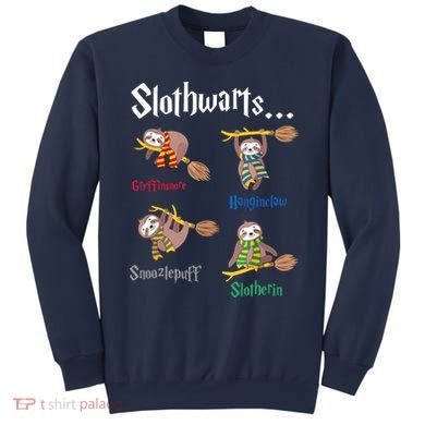 Harry Slothwarts Funny Birthday Gift Sloth Sweatshirt