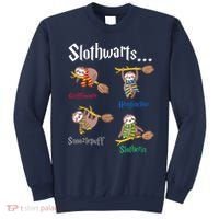 Harry Slothwarts Funny Birthday Gift Sloth Sweatshirt thumb 0
