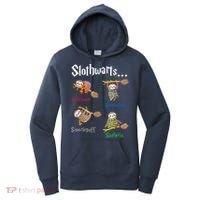 Harry Slothwarts Funny Birthday Gift Sloth Women's Hoodie thumb 0