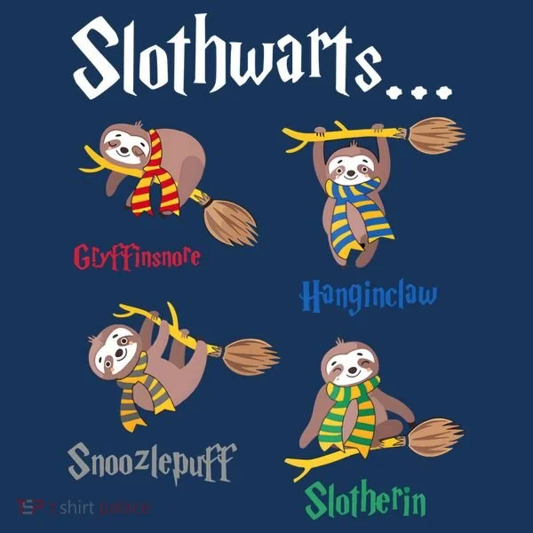 Harry Slothwarts Funny Birthday Gift Sloth Toddler Hoodie