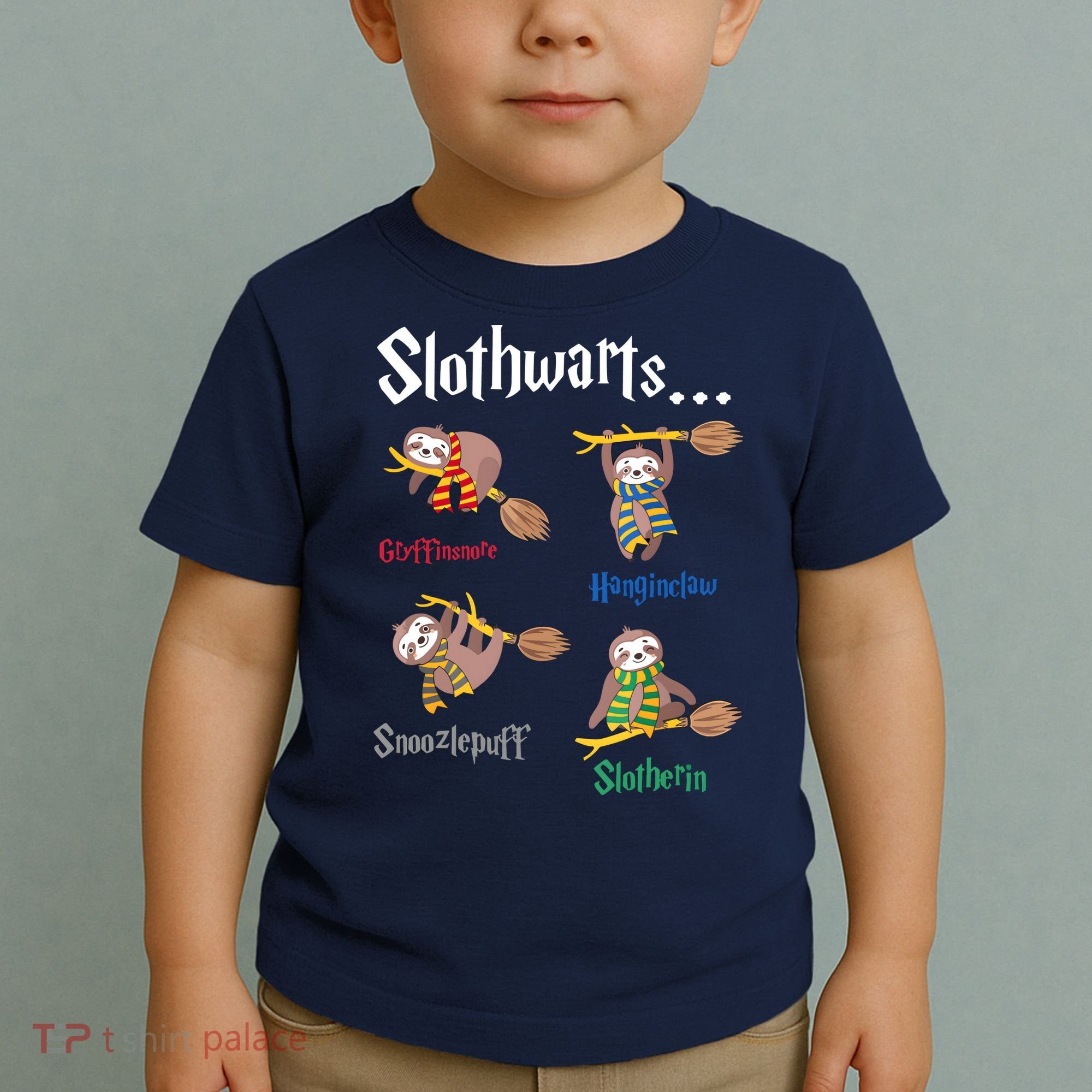 Harry Slothwarts Funny Birthday Gift Sloth Toddler T-Shirt