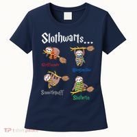 Harry Slothwarts Funny Birthday Gift Sloth Women's T-Shirt thumb 0