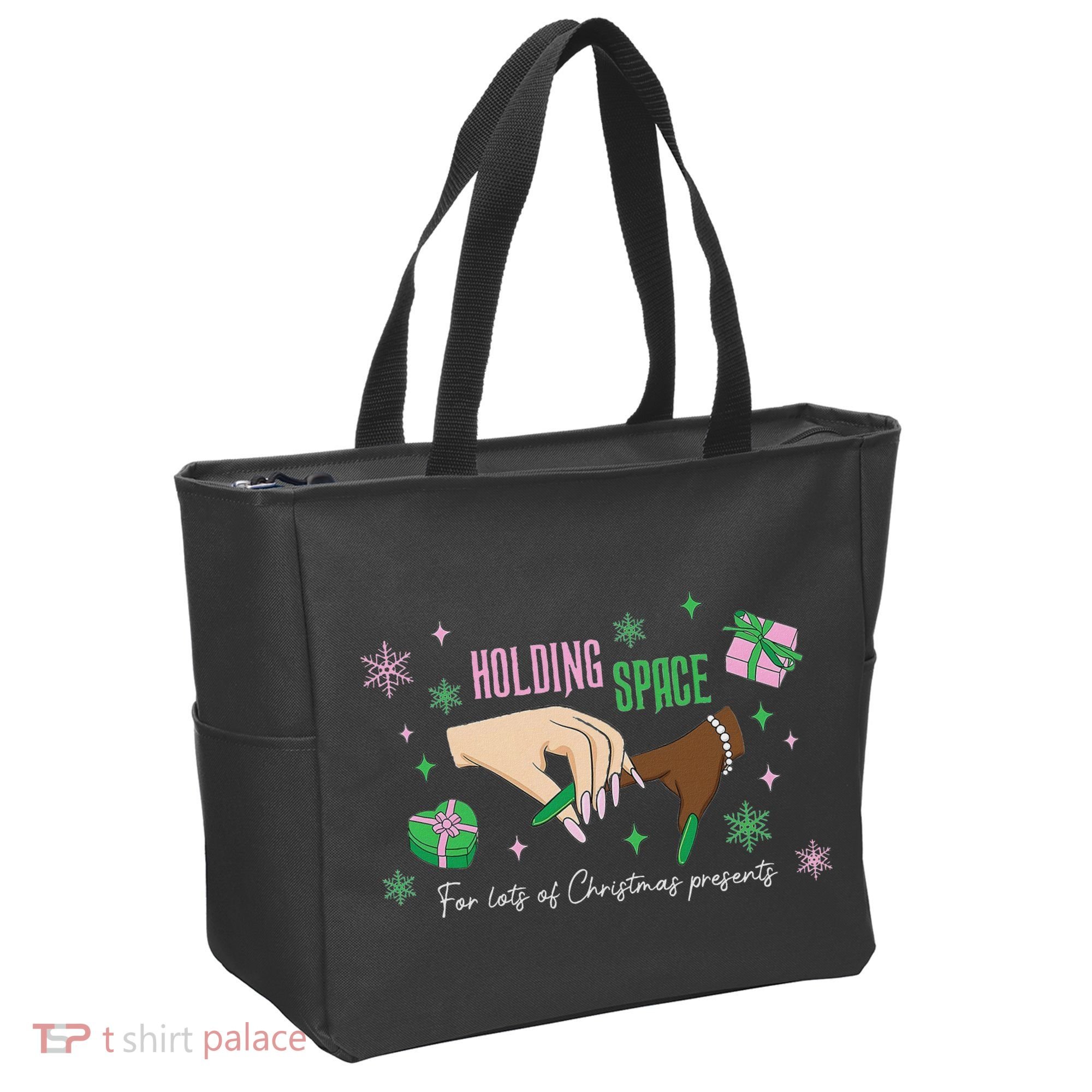 Holding Space For The Lyrics Of Defying Tote Bag