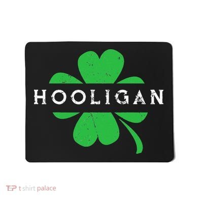 Hooligan Squad Funny St. Patrick's Day Irish Matching Group Mousepad