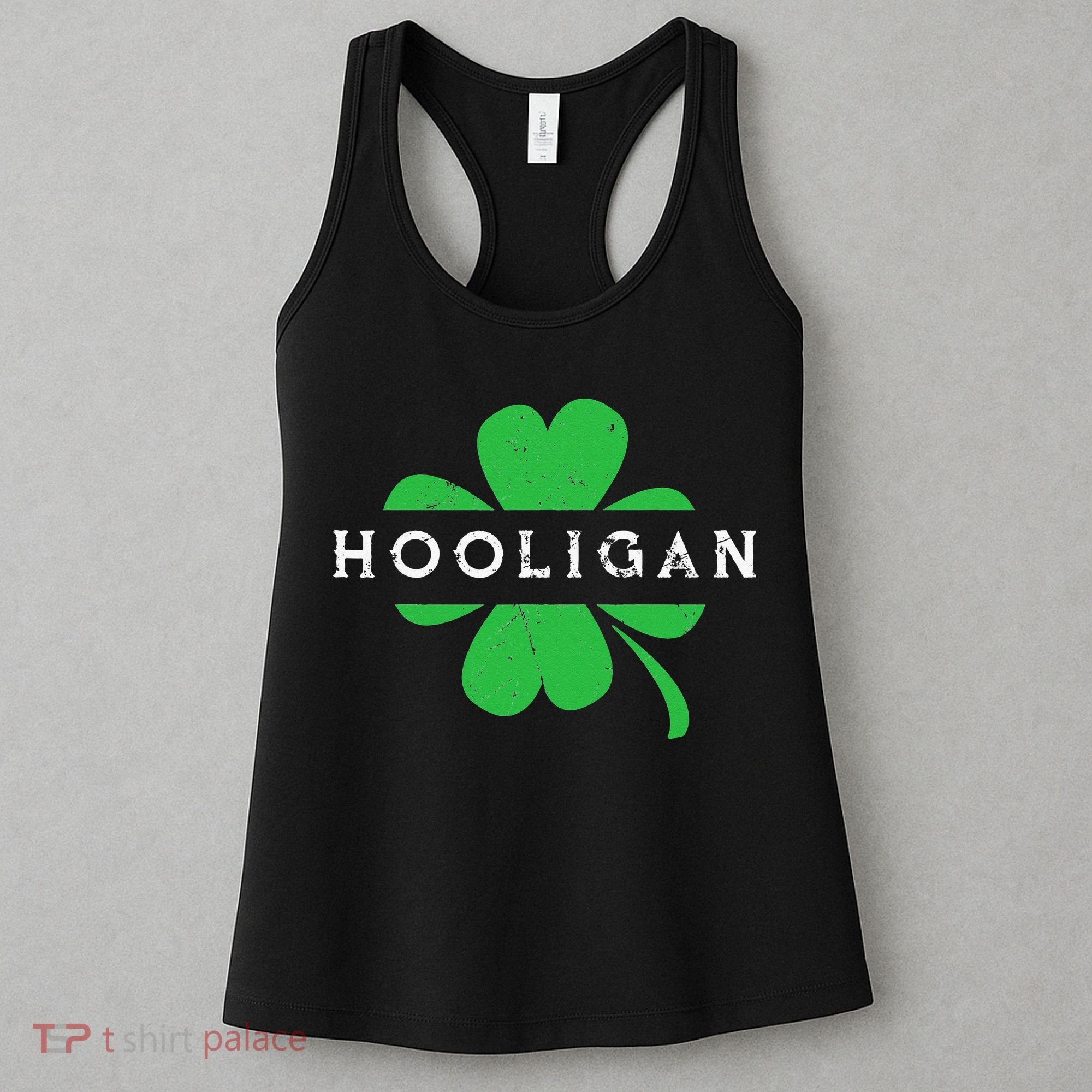 Hooligan Squad Funny St. Patrick's Day Irish Matching Group Women's Tank Top