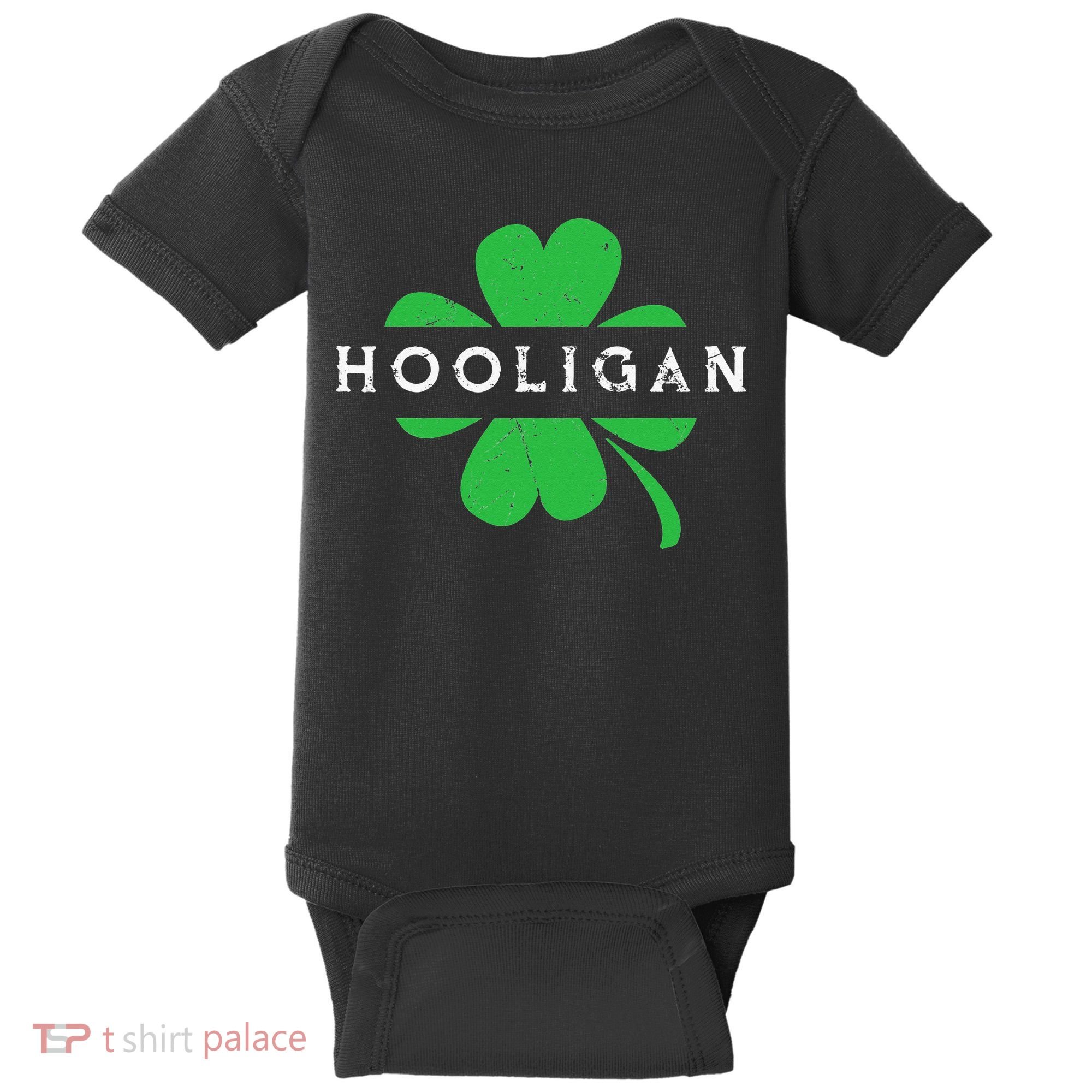 Hooligan Squad Funny St. Patrick's Day Irish Matching Group Baby Bodysuit