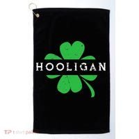 Hooligan Squad Funny St. Patrick's Day Irish Matching Group Golf Towel thumb 0