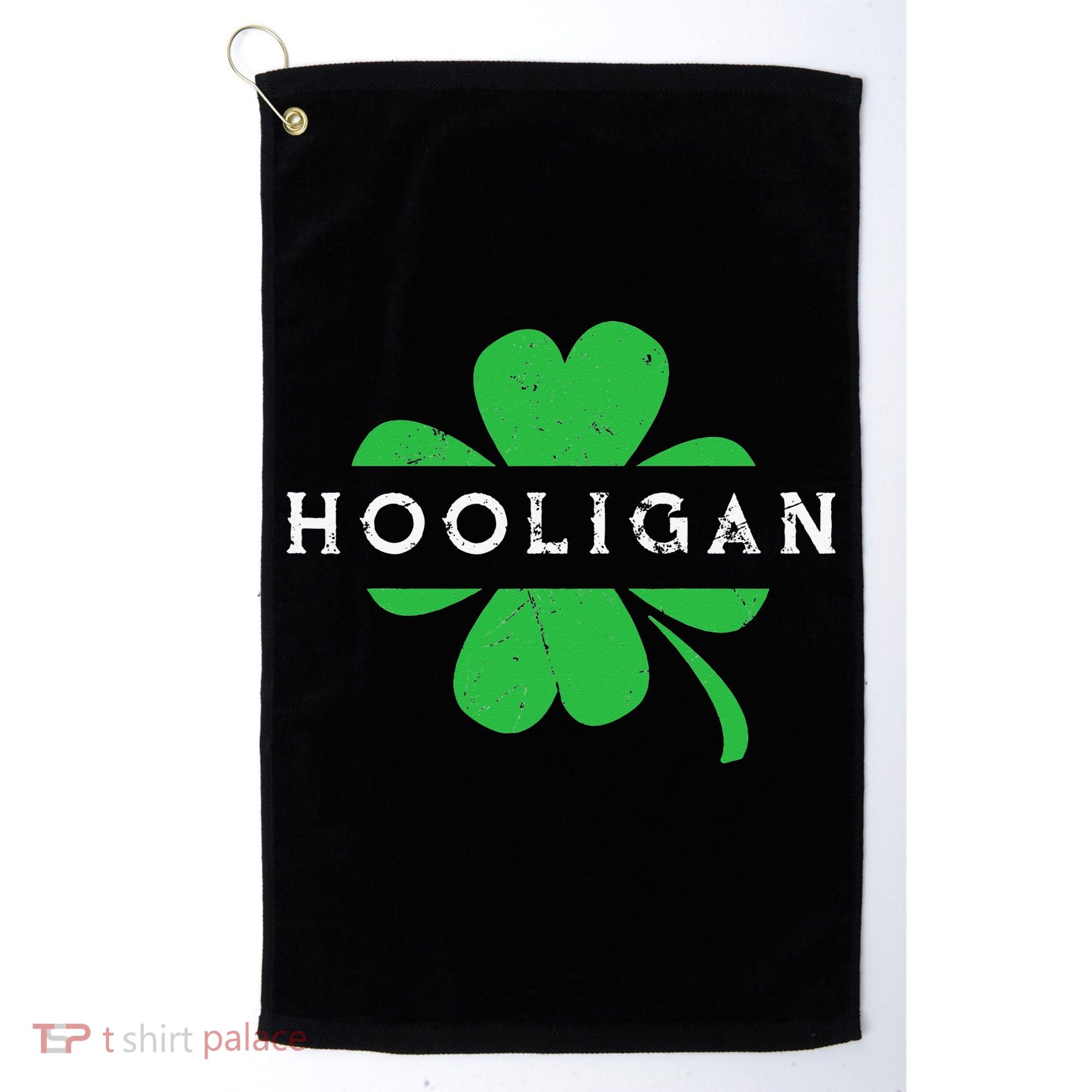 Hooligan Squad Funny St. Patrick's Day Irish Matching Group Golf Towel