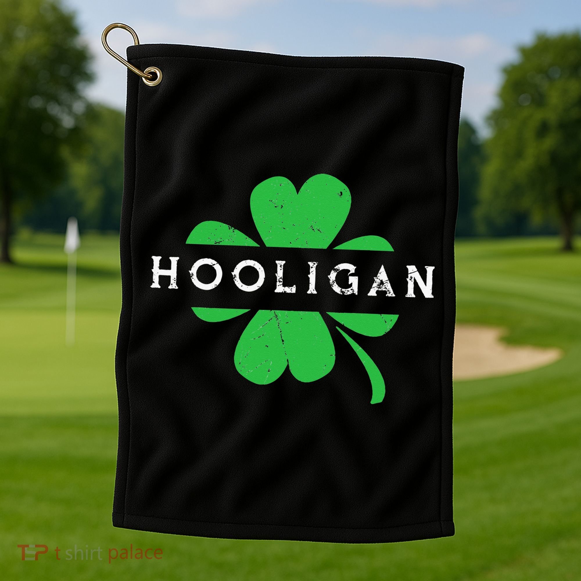Hooligan Squad Funny St. Patrick's Day Irish Matching Group Golf Towel