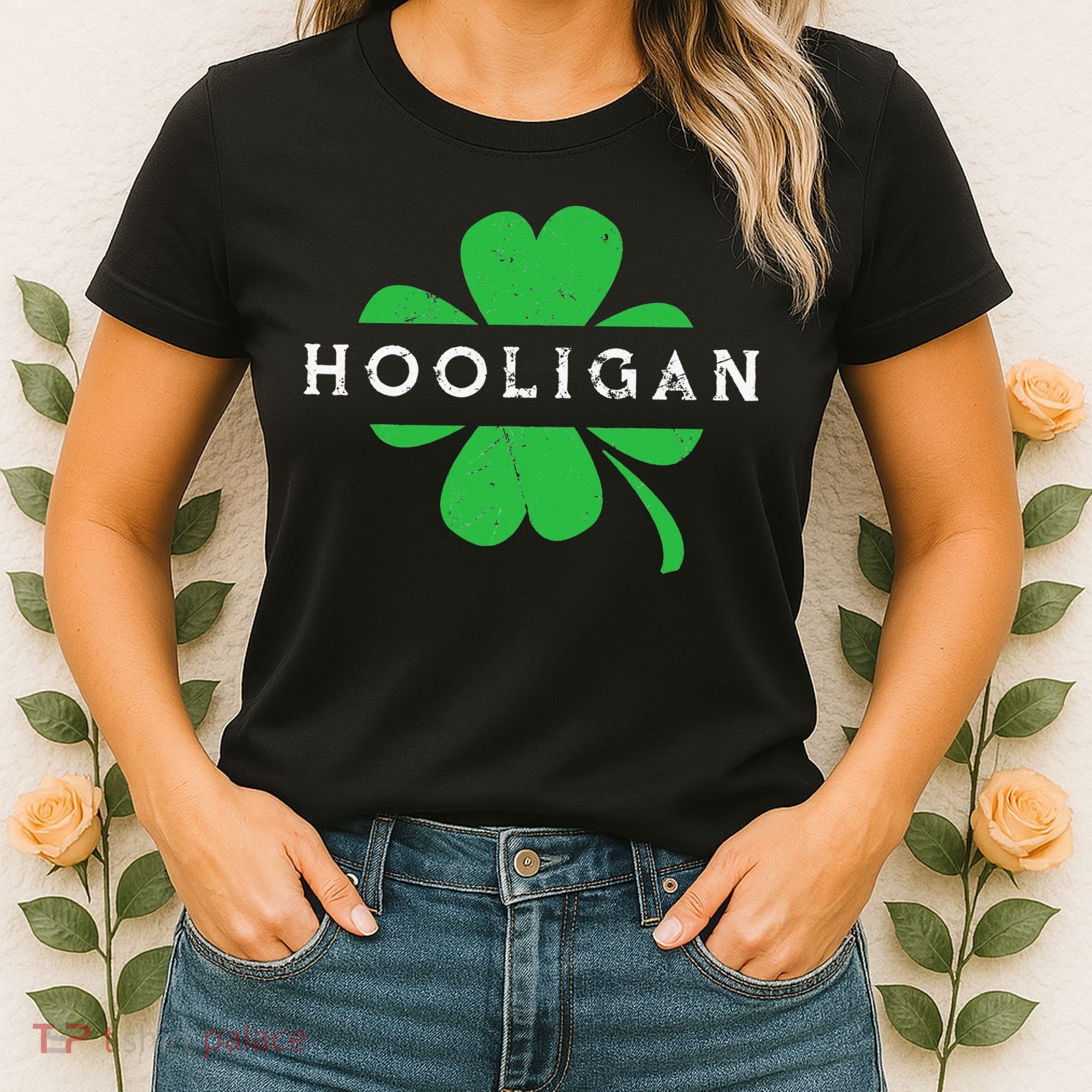 Hooligan Squad Funny St. Patrick's Day Irish Matching Group Women's T-Shirt