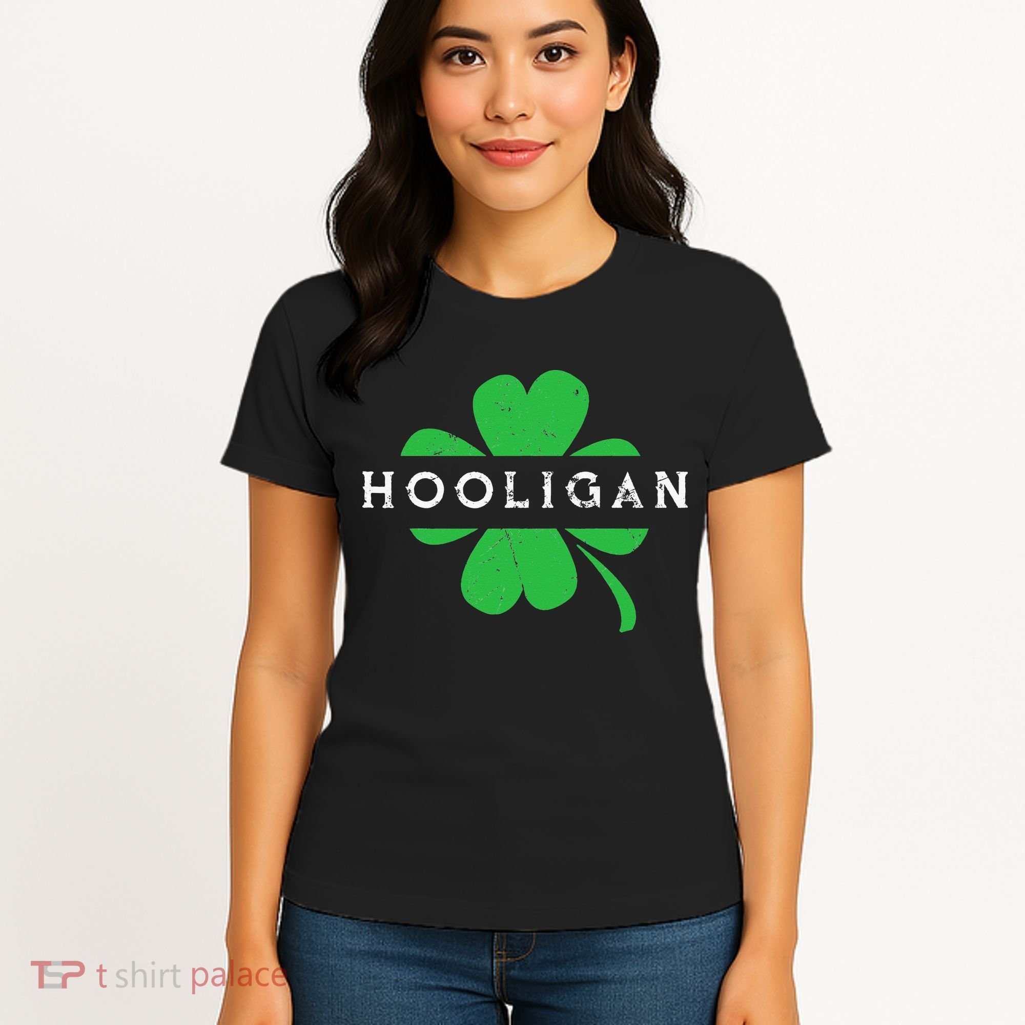 Hooligan Squad Funny St. Patrick's Day Irish Matching Group Women's T-Shirt