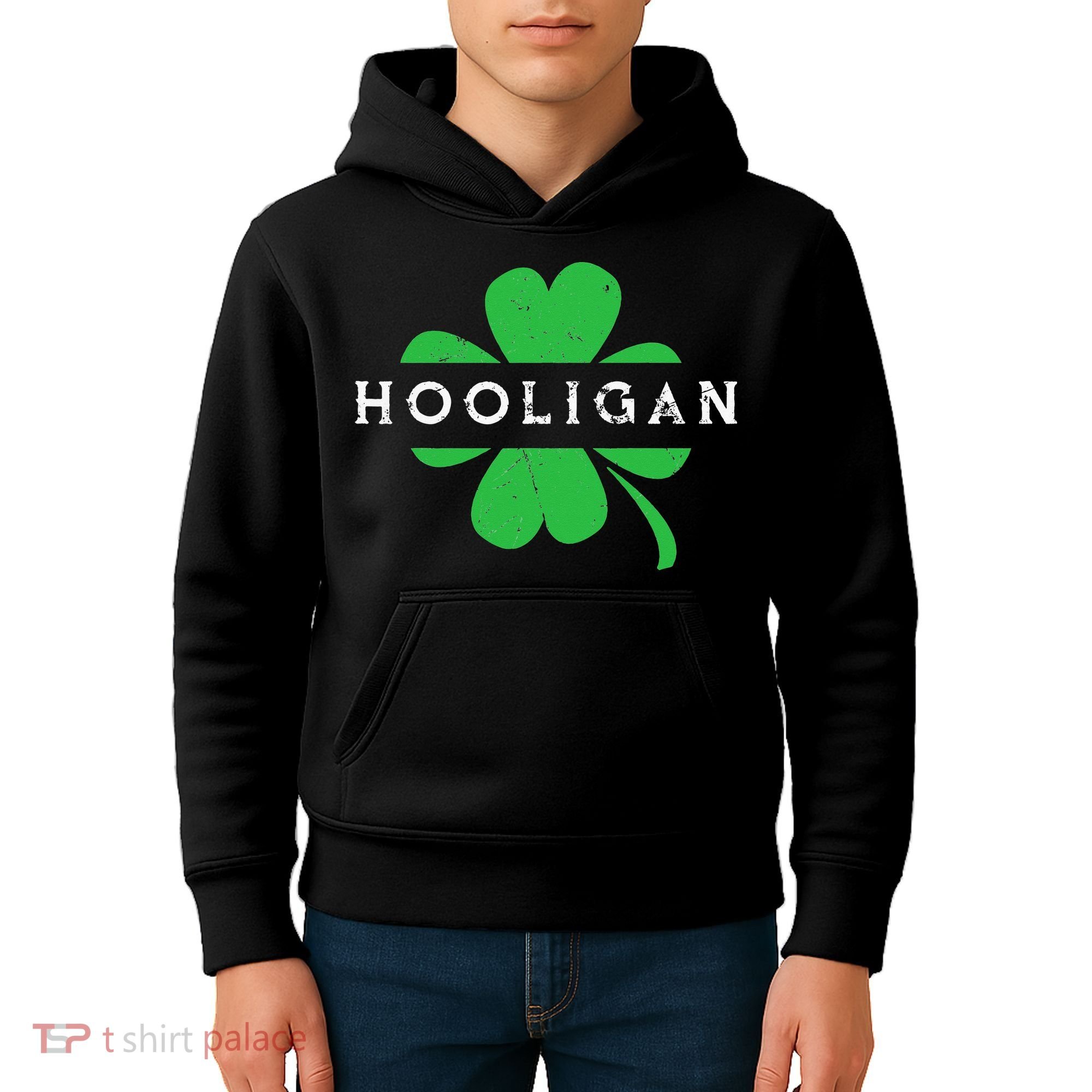 Hooligan Squad Funny St. Patrick's Day Irish Matching Group Kids Hoodie
