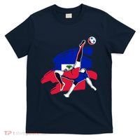 Haiti Soccer Fans Jersey Pride Proud Haitian Football Lovers T-Shirt thumb 0