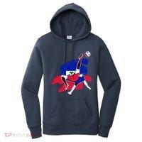 Haiti Soccer Fans Jersey Pride Proud Haitian Football Lovers Women's Hoodie thumb 0