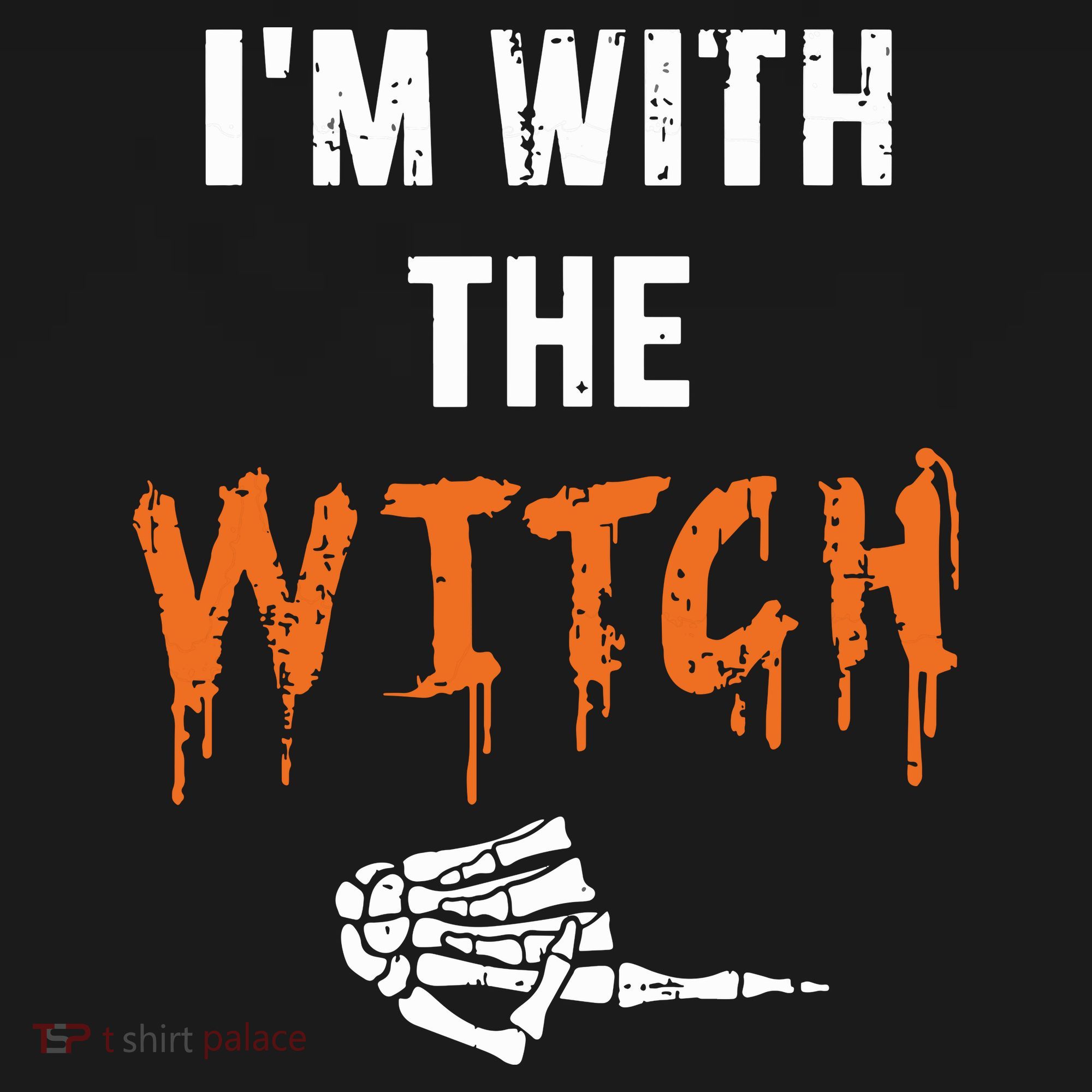 Halloween Shirt For Husbands I'm With The Witch She Be Crazy Backpack