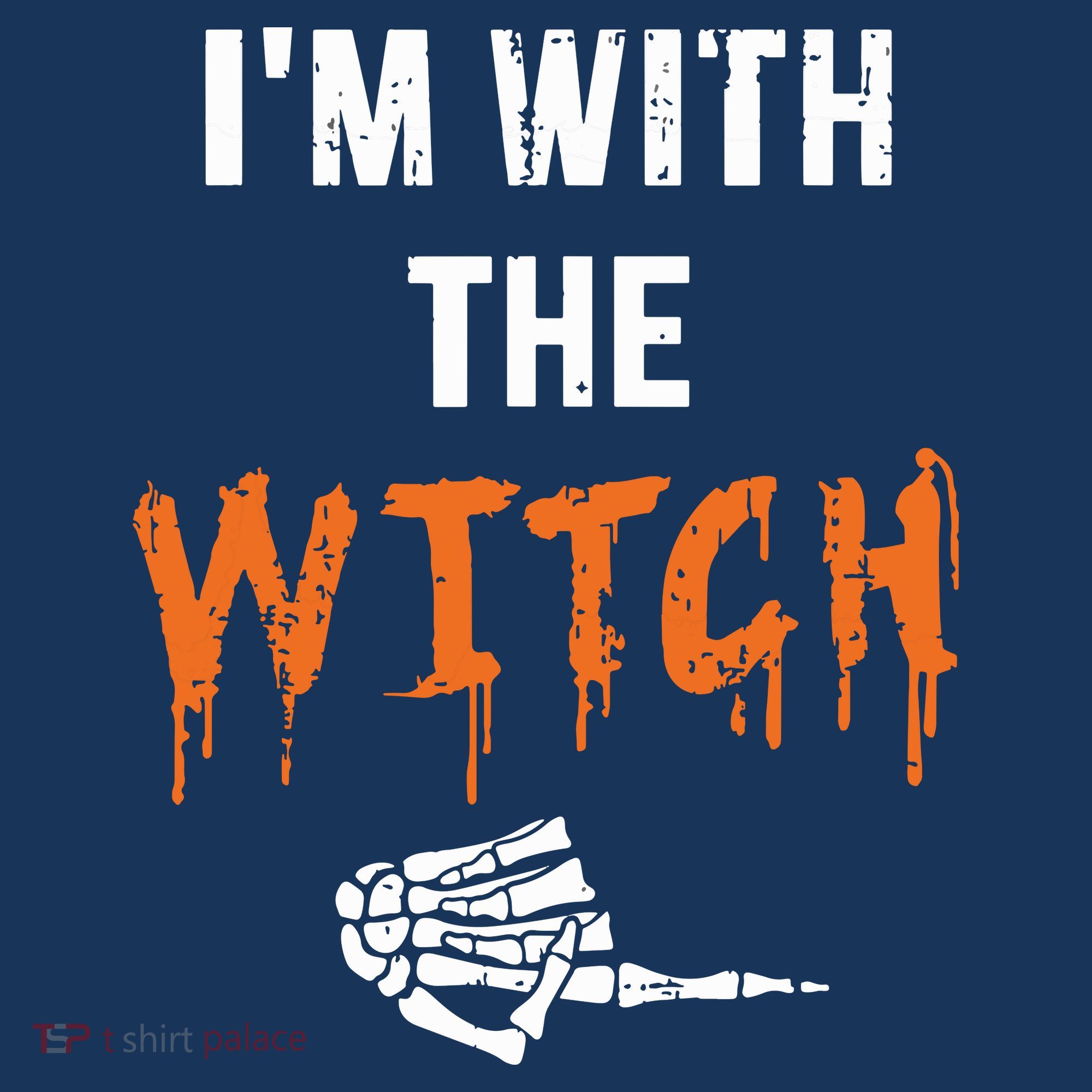 Halloween Shirt For Husbands I'm With The Witch She Be Crazy Mousepad