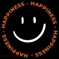 Happiness Smiley Face Be Happy Inspirational Backpack thumb 2