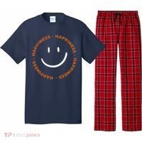 Happiness Smiley Face Be Happy Inspirational Pajama Set thumb 0