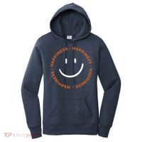 Happiness Smiley Face Be Happy Inspirational Women's Hoodie thumb 0