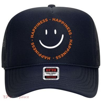 Happiness Smiley Face Be Happy Inspirational Hat