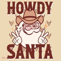 Howdy Santa Funny Christmas Holiday Tote Bag thumb 4