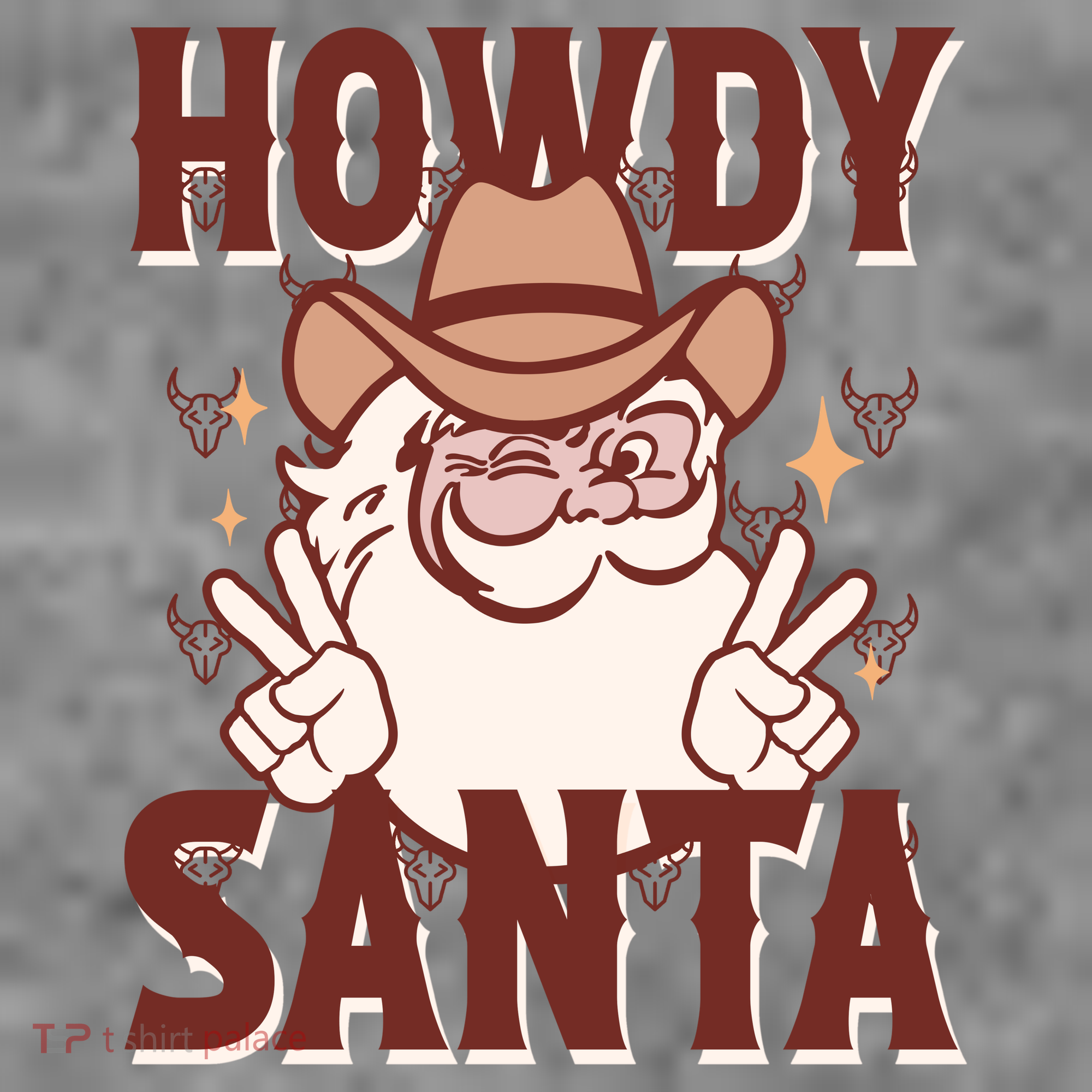 Howdy Santa Funny Christmas Holiday Toddler Hoodie