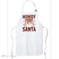Howdy Santa Funny Christmas Holiday Apron thumb 0