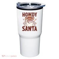 Howdy Santa Funny Christmas Holiday Tumbler thumb 0
